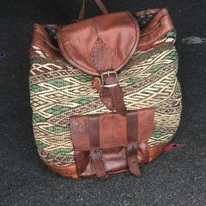 Stylist Leather Backpack